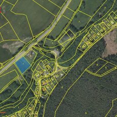 prodej stavebního pozemku pro komerční výstavbu v k.ú. Dřešín-1629m2